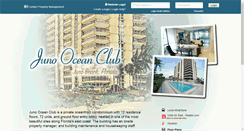 Desktop Screenshot of junooceanclub.com